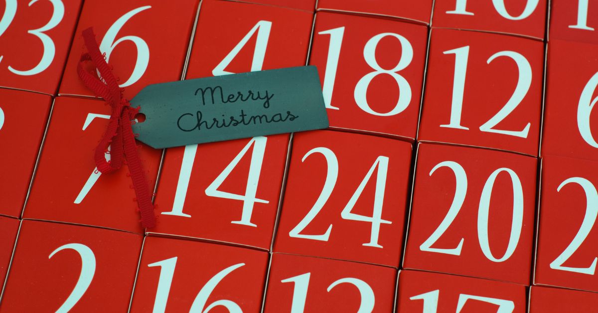 Rød julekalender